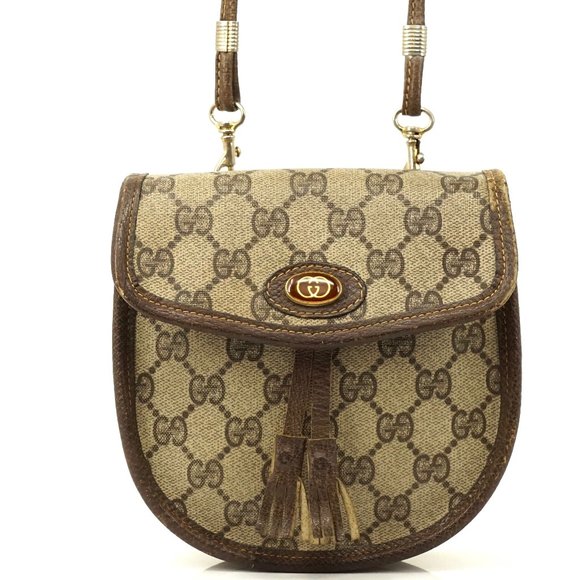 Gucci Handbags - Auth Gucci Gg Crossbody Bag Vintage #3685V15